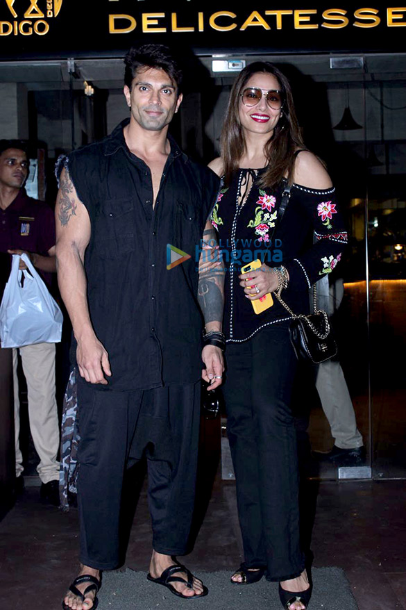 Karan Singh Grover and Bipasha Basu spotted at a restaurant Karan Singh Grover and Bipasha Basu spotted at a restaurant