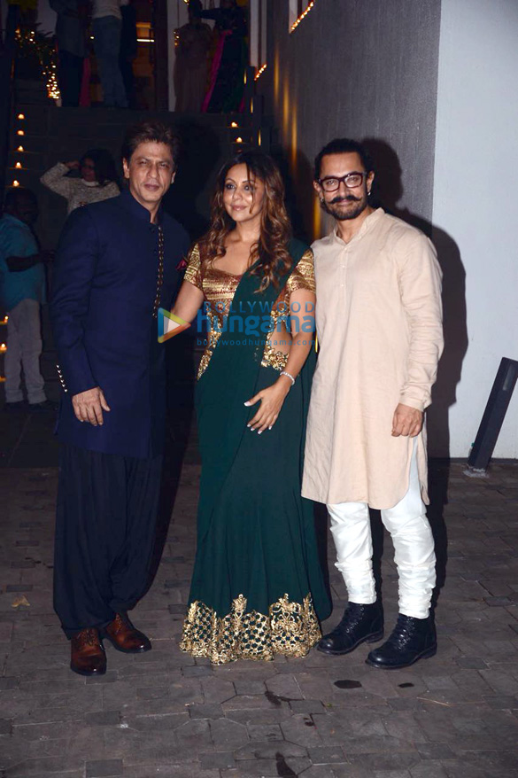 Celebs grace Aamir Khan’s Diwali bash