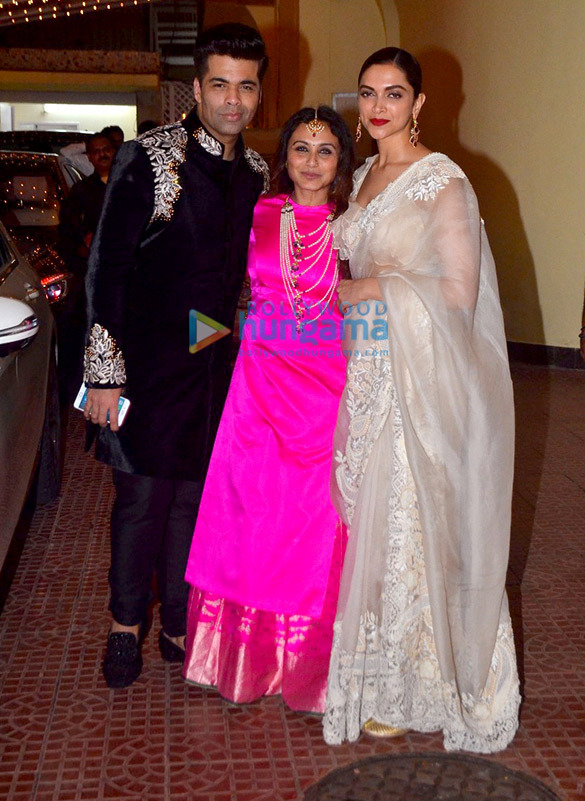 Celebs grace Rani Mukerji’s Diwali bash