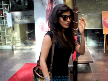 Chitrangda Singh snapped at Juice salon