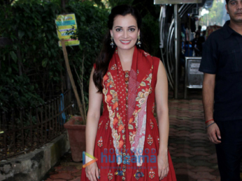 Dia Mirza snapped in Bandra