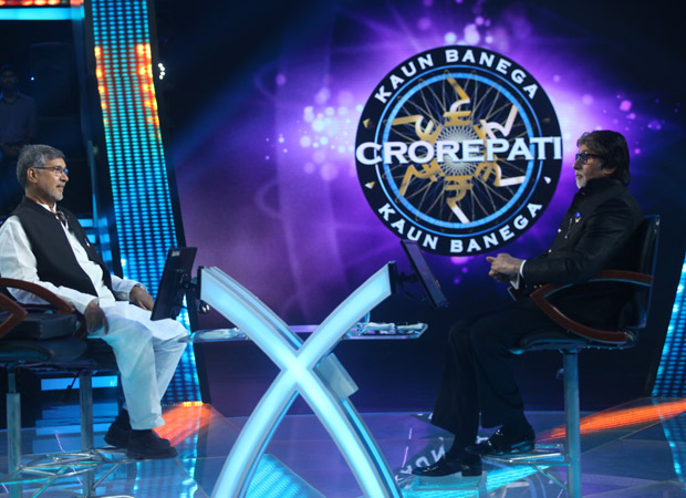EXCLUSIVE Amitabh Bachchan and Nobel peace prize winner Kailash Satyarthi first time on Indian TV on KBC 9!