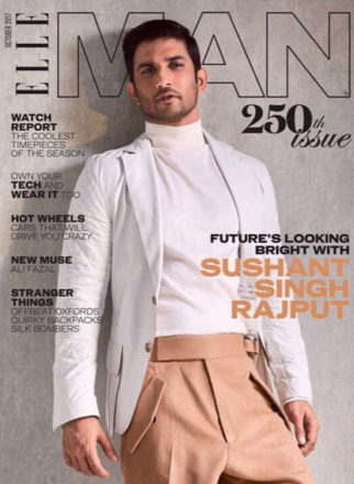 Sushant Singh Rajput On The Cover Of Elle Magazine