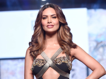 Esha Gupta walks the ramp for Rocky S at the IBFW on day 2 in Goa