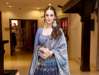 Evelyn Sharma snapped at the Indian Beach Fashion Week 2017