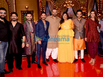 Golmaal Again cast on the sets of Aunty Boli Lagao Boli