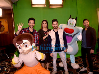 Golmaal Again team shoots with Bheem and Oggy and the Cockroaches Golmaal Again team shoots with Bheem and Oggy and the Cockroaches