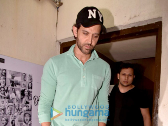 Hrithik Roshan and Sussanne Khan snapped with kids at PVR Juhu