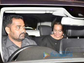 Sonakshi Sinha snapped last night at bandra