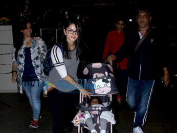 Sunny Leone snapped at the airport