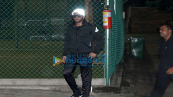 Ranveer Singh spotted at a football ground in Bandra