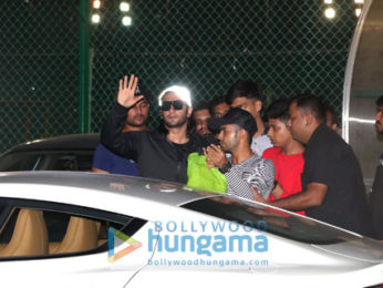 Ranveer Singh spotted at a foot ball ground in Bandra