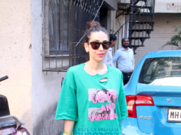 Karisma Kapoor snapped at her office in Bandra