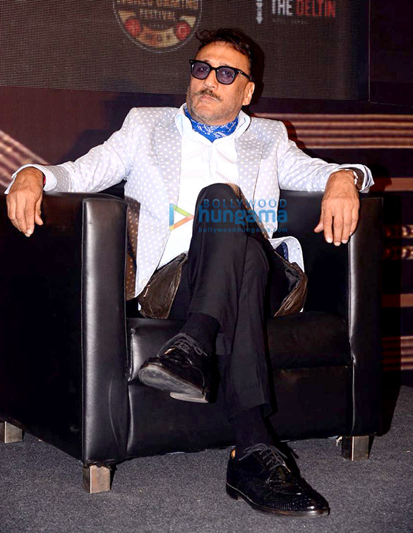jackie shroff at the launch of deltin world gaming festival 4