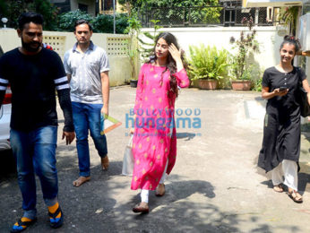 Jahnavi Kapoor snapped outside her dance class