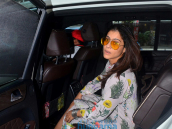 Kajol snapped at Spa