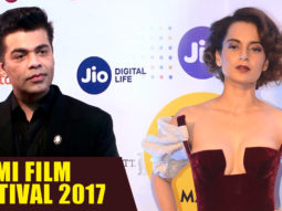 Karan Johar | Kangana Ranaut Together At The Opening Ceremony Of Mami Film Festival 2017