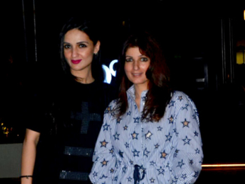 Karan Johar and Twinkle Khanna snapped outside Yauatcha