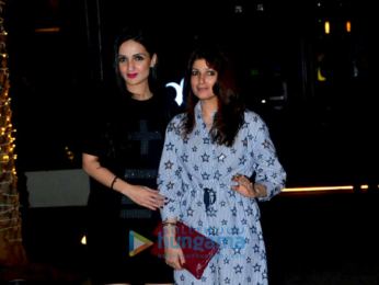 Karan Johar and Twinkle Khanna snapped outside Yauatcha