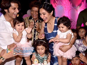 Karanvir Bohra and Teejay Sidhu's daughter's birthday bash