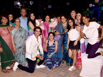 Karanvir Bohra and Teejay Sidhu's daughter's birthday bash