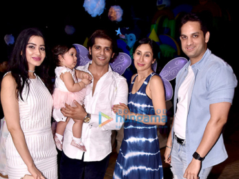 Karanvir Bohra and Teejay Sidhu's daughter's birthday bash
