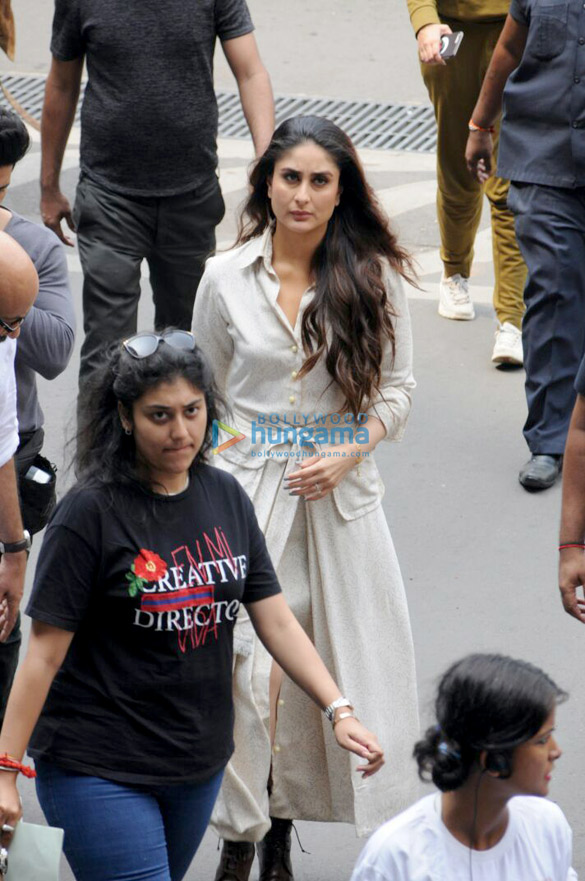 Kareena Kapoor Khan shoots at Mumbai airport for ‘Veere Di Wedding’