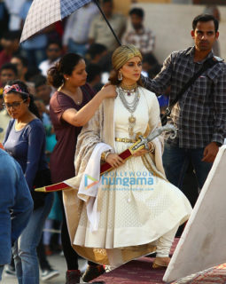 On The Sets Of The Movie Manikarnika - The Queen Of Jhansi