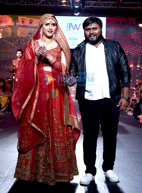 mannara walks the ramp at the ibfw 2017 1