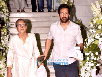 Members of Bollywood fraternity at Ram Mukerji's prayer meet