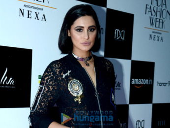 AIFW 2017: Nargis Fakhri and Milind Soman walks the ramp in New Delhi