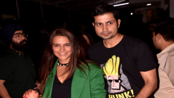 Neha Dhupia, Naseeruddin Shah, Kunal Khemu and others at a screening at Sunny Super Sound