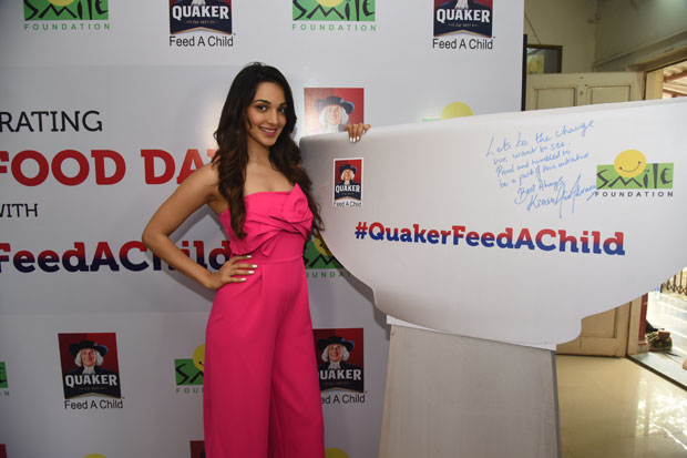On World Food Day, Kiara Advani joins Quaker India and Smile Foundation to pledge support to ‘Feed A Child’ campaign-1