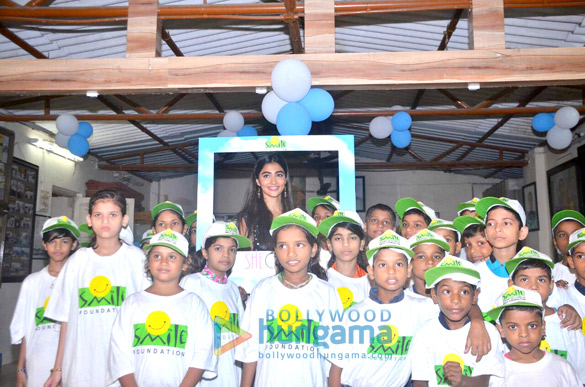 Pooja Hegde celebrates her birthday with kids from Smile Foundation