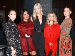 Priyanka Chopra puts her best style statement forward for a launch event with Kate Hudson, Karlie Kloss and Fergie
