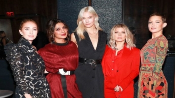 Priyanka Chopra puts her best style statement forward for a launch event with Kate Hudson, Karlie Kloss and Fergie