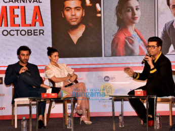 Ranbir Kapoor, Alia Bhatt and Karan Johar at 'Jio MAMI Movie Mela 2017'