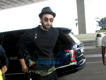 Ranbir Kapoor spotted at the airport