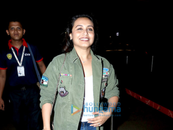 Rani Mukerji and Saif Ali Khan snapped at the airport
