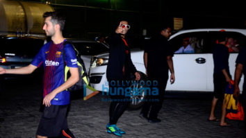 Ranveer Singh snapped after a soccer match