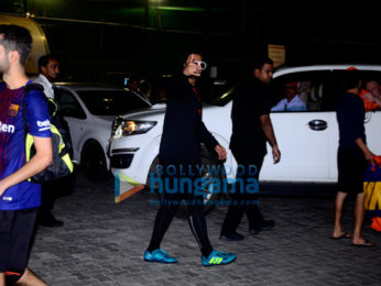 Ranveer Singh snapped after a soccer match