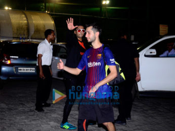 Ranveer Singh snapped after a soccer match