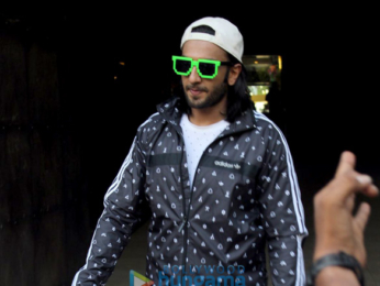 Ranveer Singh snapped in a fun mood in Mumbai