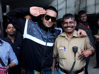 Ranveer Singh snapped outside Otters Club