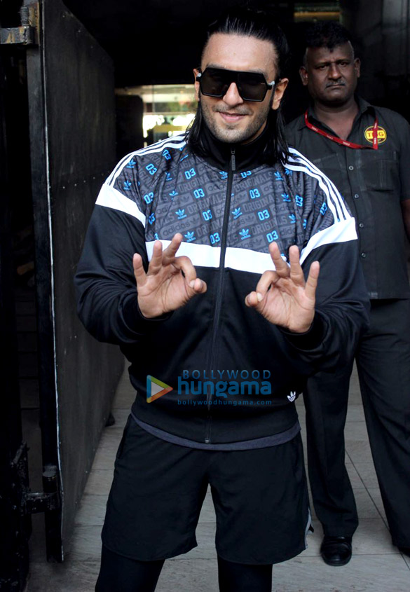 Ranveer Singh snapped outside Otters Club Ranveer Singh snapped outside Otters Club