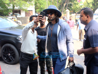 Ranveer Singh snapped outside Otters Club