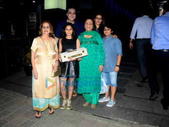 Raveena Tandon spotted with family at Hakkasan