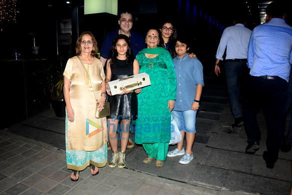 Raveena Tandon spotted with family at Hakkasan