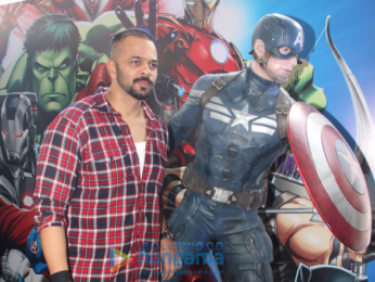 Rohit Shetty shows his love for Ironman and Captain America