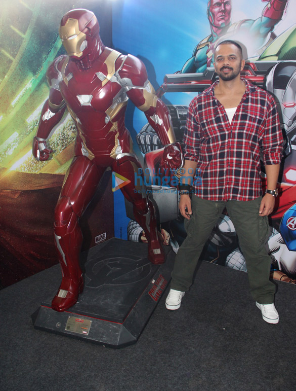 rohit shetty with ironman